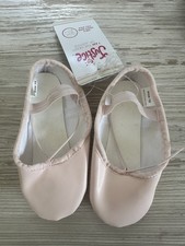Justice Ballet Slippers Girls Pink 10 New with Tags Dance Shoes