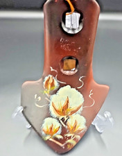 Vintage Case Metal Plow Point Hand Painted Art