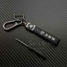 BMW Genuine Leather Keychain US Seller Free Shipping