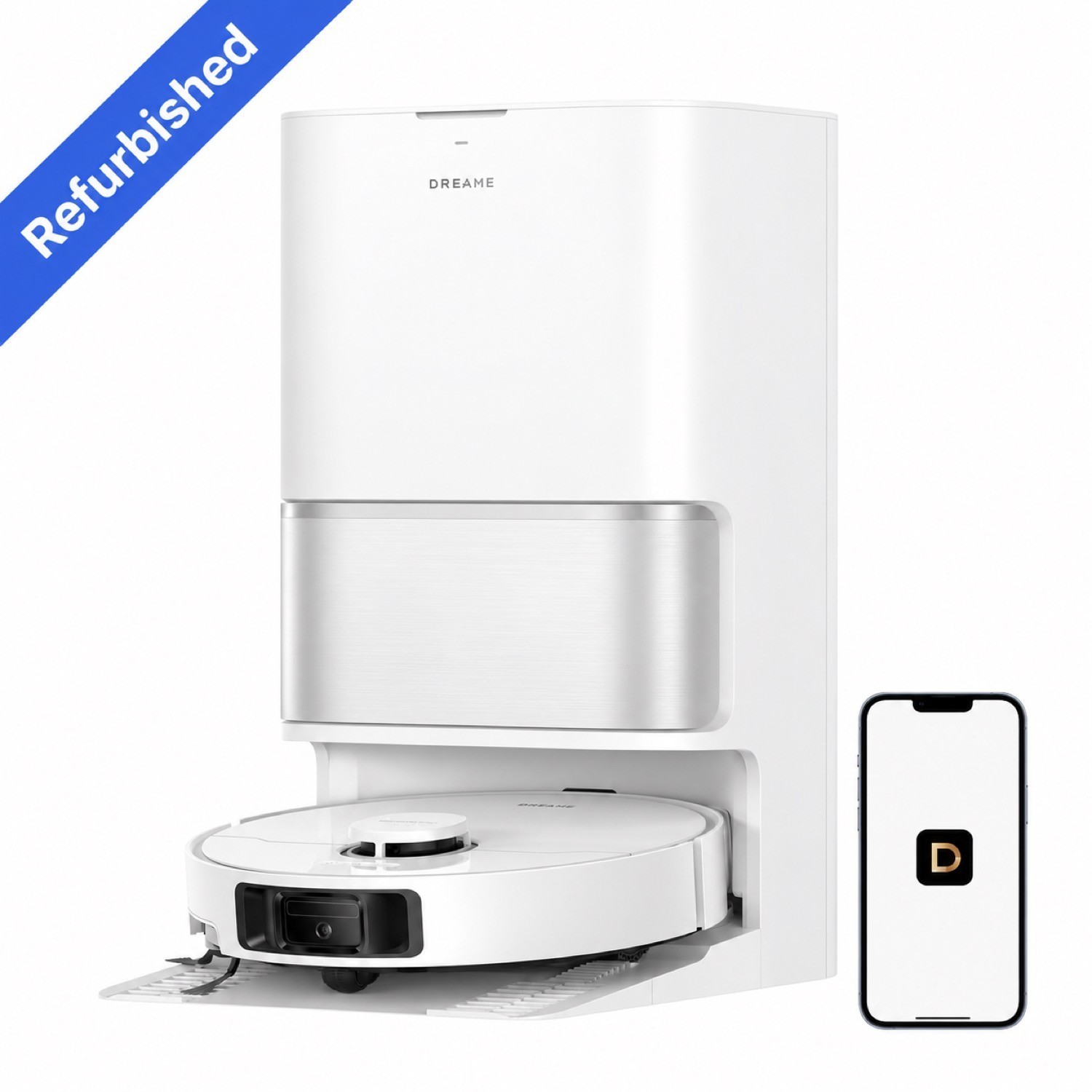 DREAME L40 Ultra Gen2 White Robot Vacuum Voice&App｜Certified Refurbished