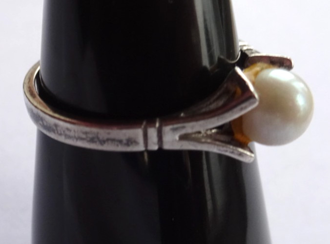 Vintage fully hallmarked solid sterling silver ri… - image 3