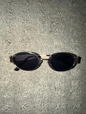 Sun Glasses Gold Frame Funky Retro Punk Rock Party Club Rave Sunglasses