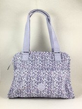Kipling Mauve Chervon Tanguay Top Handle & Shoulder Bag Spotted Lining