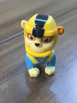 Nickelodeon Paw Patrol Sea Patrol Rubble Yellow Blue Replacement Figure 2 
