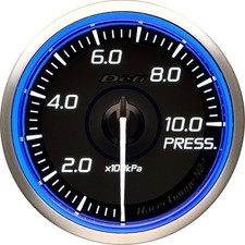 Defi Racer Gauge N2 60mm Pressure Gauge 1000kpa Blue Df19601