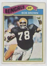 1977 Topps Bob Brown #491 0x2f