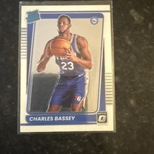 2021-22 Donruss Optic Charles Bassey Rated Rookie RC #163 Philadelphia 76ers