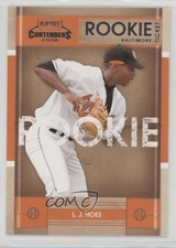 2008 Playoff Contenders LJ Hoes #34 1u6