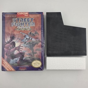 Street Fighter 2010 - Box Only - Nintendo Nes - Shrink - Authentic (No Game)