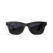 Ray-Ban Meta Wayfarer - Matte Black, Gradient Graphite Polarized Lenses