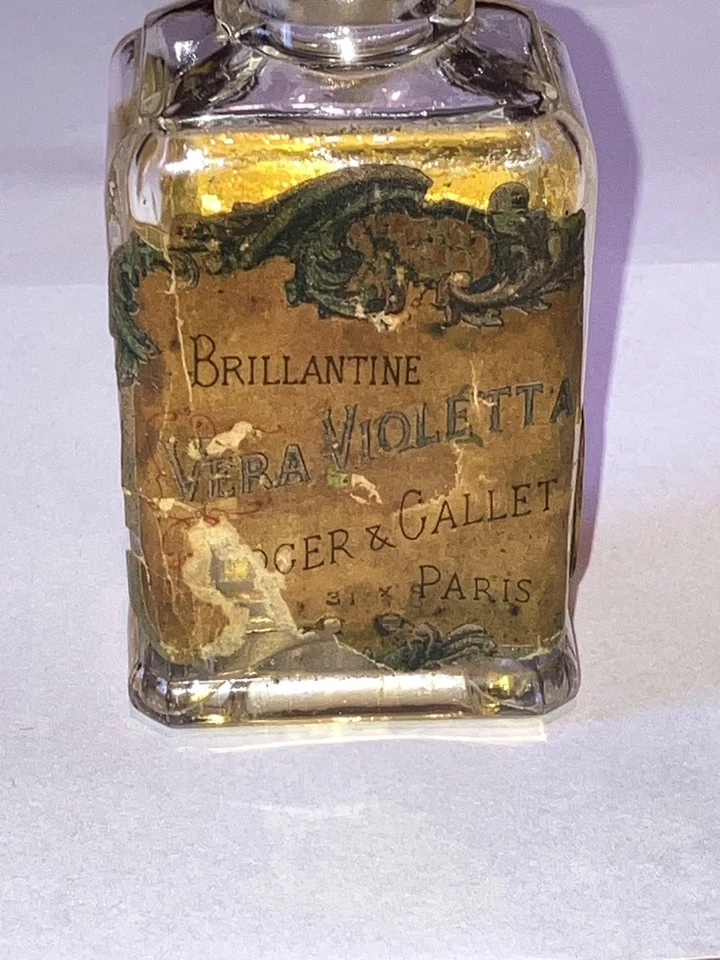 Flacon Parfum Ancien.  Violetta . Roger Gallet - Photo 2/4