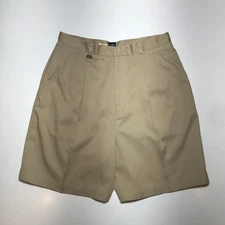 Callaway Golf Shorts Womens 16 Pro-Spin Pleated Khaki High-Waist Performance