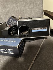 Airequipt 950 35mm Desktop Slide Projector Black Electronic Focus w/ Zoom Lens