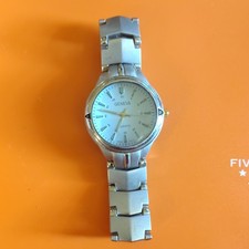 Geneva Quartz Silver Metal Bracelet Watch White Dial Analog Casual Round