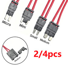 Car Modification ACC Fuse Box Micro/Mini Standard Power Socket Fuse Holder 16AWG