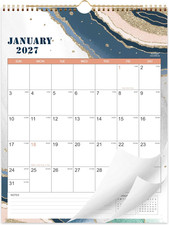 2027 Wall Calendar - JAN 2027 - DEC 2027, 12 Monthly Calendar