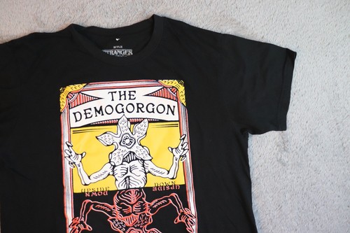 Stranger Things The Demogorgon Tee Shirt Size L Large Netflix - Picture 9 of 17