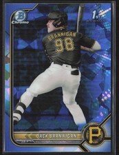 2022 Bowman Draft Sapphire Edition #BDC-154 Jack Brannigan