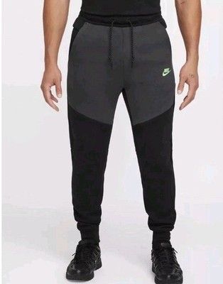 Nike Sportswear Tech Nike Tech Fleece Colourblock Joggers In Grey