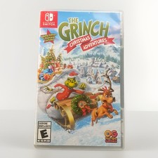 REPLACEMENT CASE THE GRINCH CHRISTMAS ADVENTURE - Nintendo Switch Post Cards