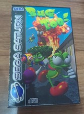 Bug Too! Sega Saturn PAL complete with manual by Segasoft