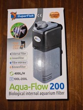 Superfish Aqua Flow 200 Innenfilter für Aquarium Neu