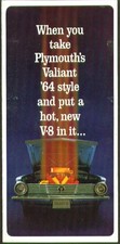1964 Plymouth Valiant V-8 Sales Folder