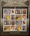 USPS US Postal Service Vintage Circus Posters 2014 Sheet 16 Forever Stamps NEW