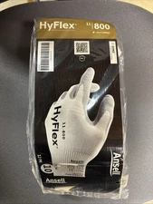 Ansell 11-800 Hyflex Foam Nitrile Palm Coated WORK GLOVES  12 Pairs  size 10
