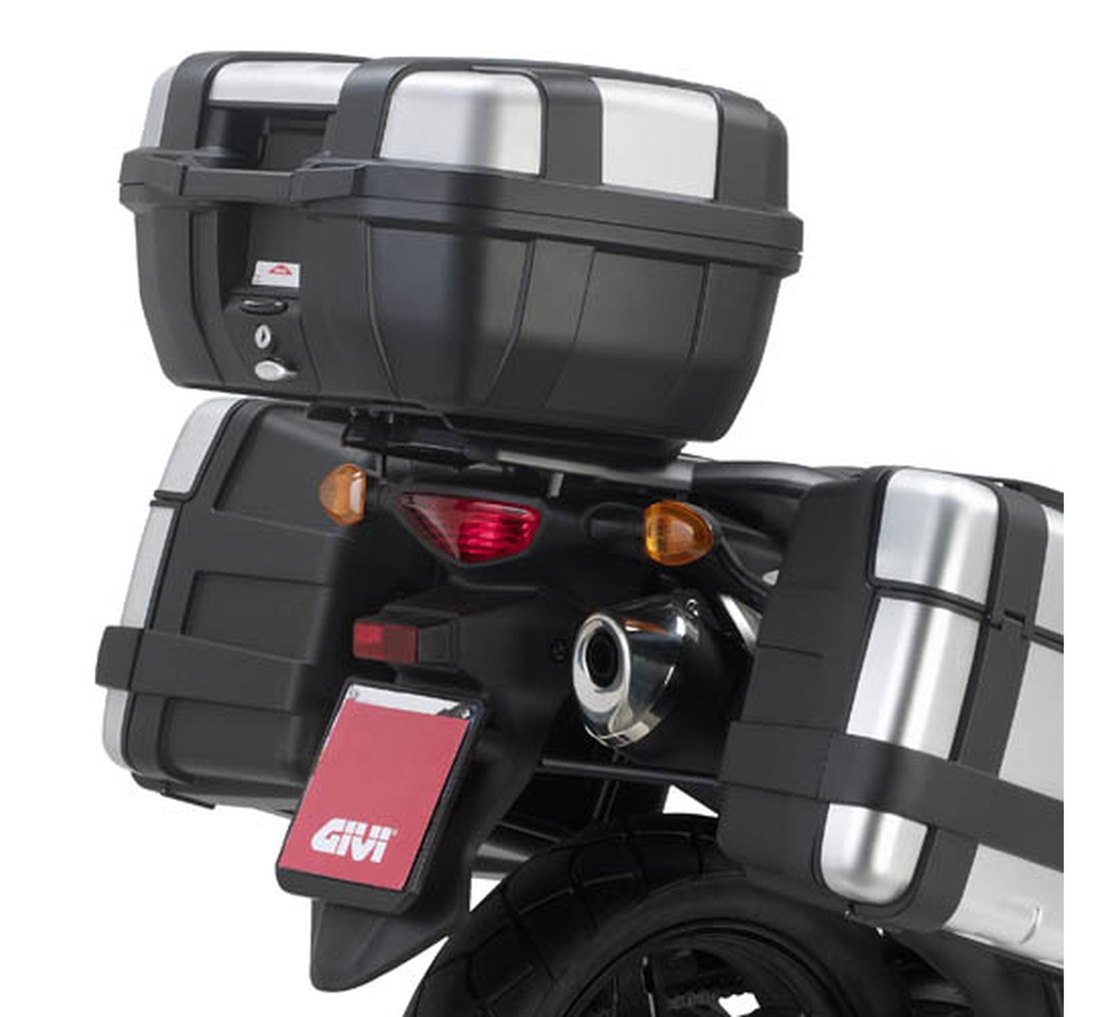 TRK OBK EVO 42 LT CASE GIVI SUZUKI DL 650 V-STROM L2-L3-L4-L5-L6 2013 13