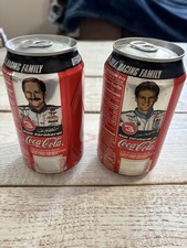coca cola dale earnhardt and jr Soda Cans