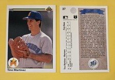 (2) 1990 Upper Deck #37 Tino Martinez - Seattle Mariners