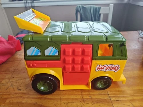 Vintage Teenage Mutant Ninja Turtles Party Wagon Van 5622 1989 Only