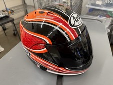 Men s XL- Arai Motorcycle Helmet - Red, Orang...