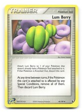 Lum Berry 84/109 EX Ruby and Sapphire Pokemon Card NM
