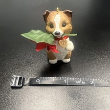 2001 HALLMARK ORNAMENT ~ Puppy Love #11 - Sheltie ~ QX6982 ~ NO BOX