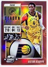 2018-2019 Panini Contenders Optic Season Ticket Red Prizm Victor Oladipo #76 🔴