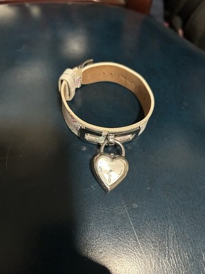 GUESS cuff style charm/watch bracelet leather G757641