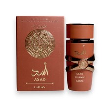 LATTAFA ASAD BOURBON EDP SPRAY 3.4 OZ / 100ML MEN  S COLOGNE NEW IN BOX