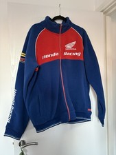 Vintage Honda Racing Fleece Jacket Size XXL