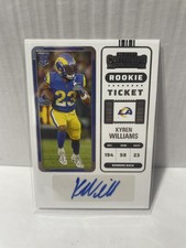 2022 Panini Contenders - Rookie Ticket Kyren Williams #229 (AU, RC)
