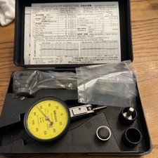 Mitutoyo 513-405-10T Dial Test Indicator Set, Hori, 0 To 0.2Mm