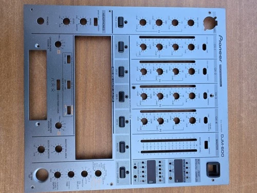 Pioneer Djm 600 Mk2 mixer Face Plate - Good Condition