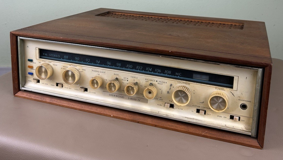 Sherwood S-8000IV vintage audio equipment - eBay listing photo 2