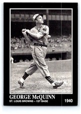 1992 Conlon Collection TSN #391 George McQuinn
