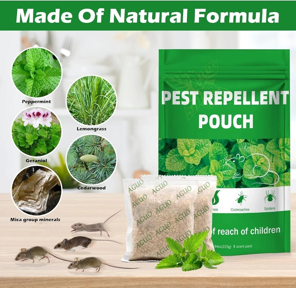 12 Pack Vamoose Natural Rodent