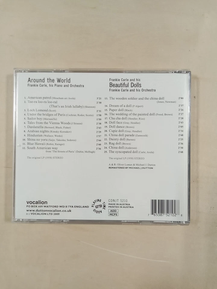 Frankie Carle Around The World- His Piano & Orchestra/ And His Beautiful Dolls. - Image 2 of 2