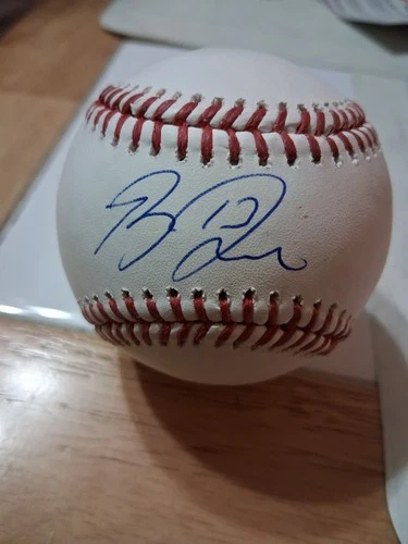 Autographed Baseball Ball of Seattle Kraken Brandon Tanev.