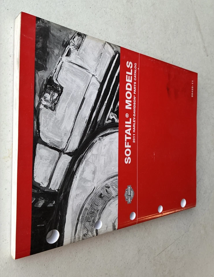Harley Davidson Softail Models 2011 catálogo de piezas P/N 99455-11 (M1 Foto 4 de 4