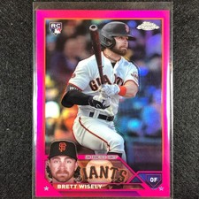 2023 Chrome Update Brett Wisely Rookie Base Magenta 101/399